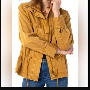 Liverpool Cinch Waist Utility Jacket - Honey - Medium